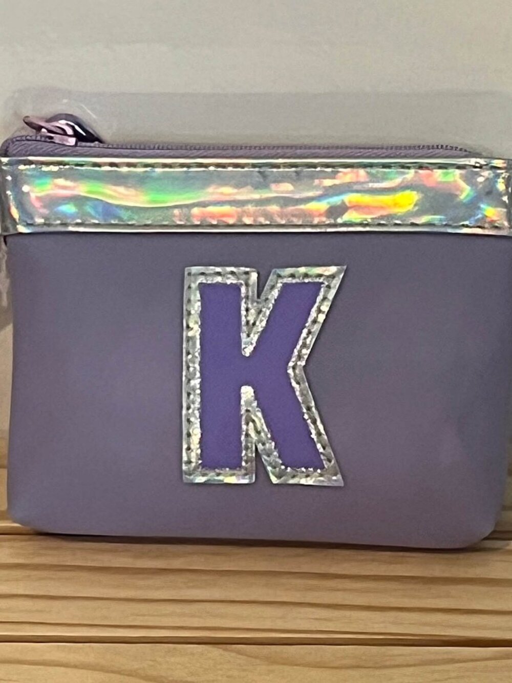 3/$15.00 Claire's Purple keychain coin purse